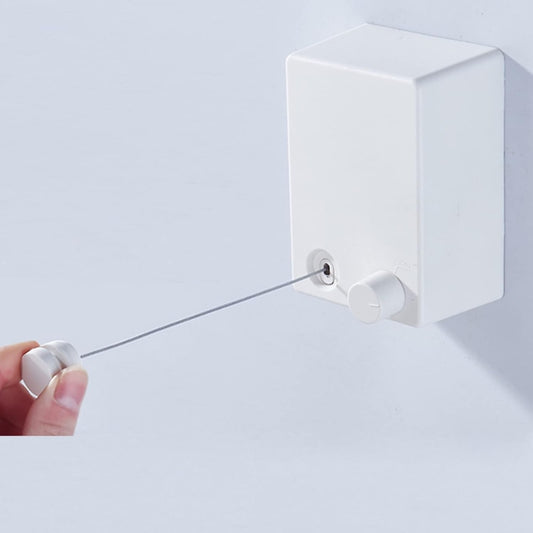 Wall mounted drying string retractable clothesline rope 4.2m