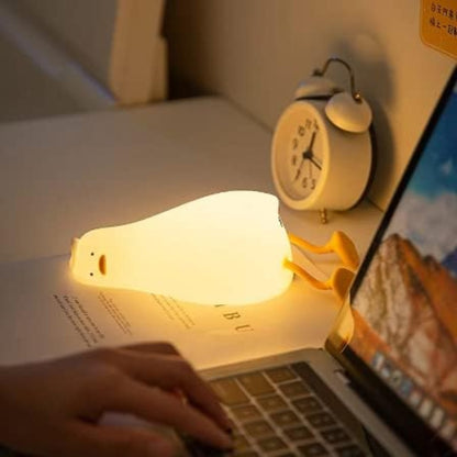 Lying Flat Duck Kids Night Light