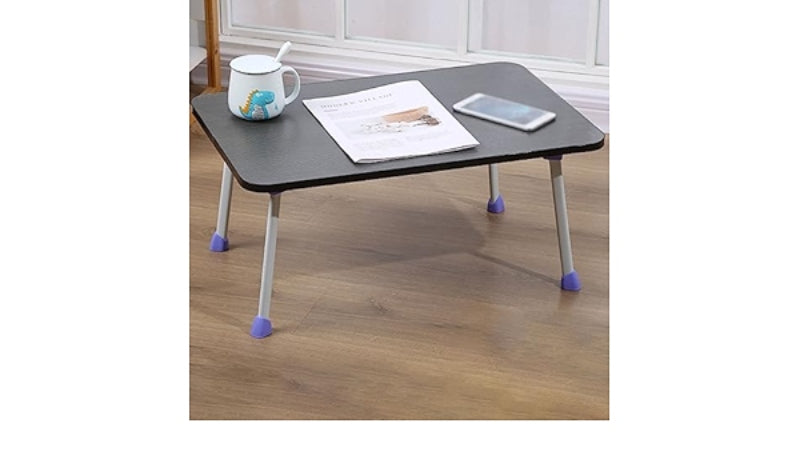 Multi-purpose foldable portable wooden bed and laptop table