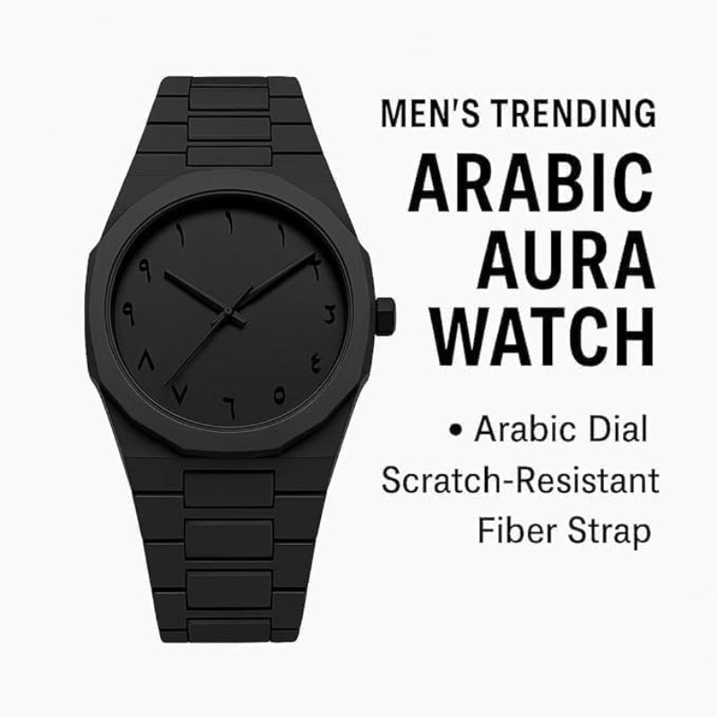 Arabic Aura Watch For Men and Women