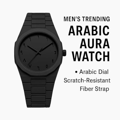 Arabic Aura Watch For Men and Women