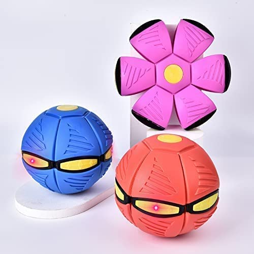 Flate ball with light