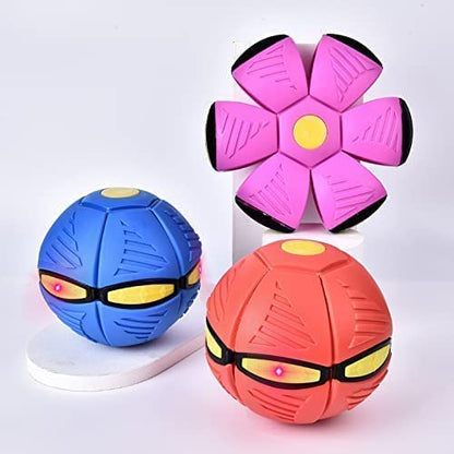 Flate ball with light