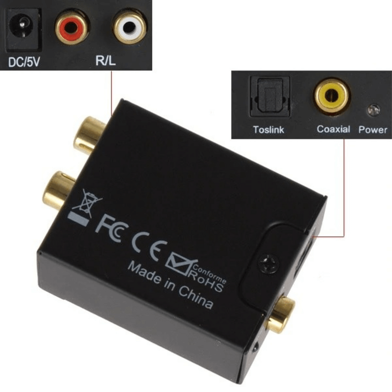 Digital to analog audio converter amplifier