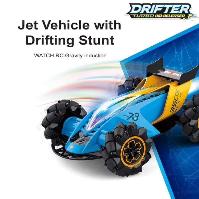 Spray gesture sensor drift car