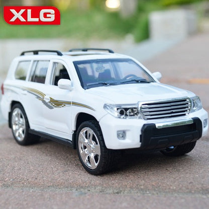 Metal body land cruiser model car