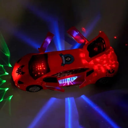 Car With Light sound and Door Open