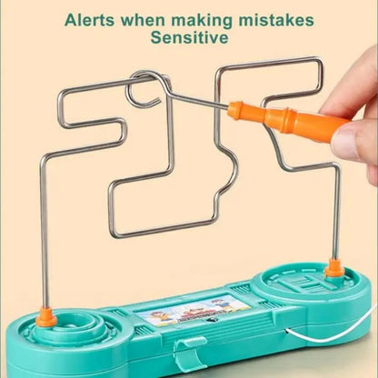 Battery operated funny maze game