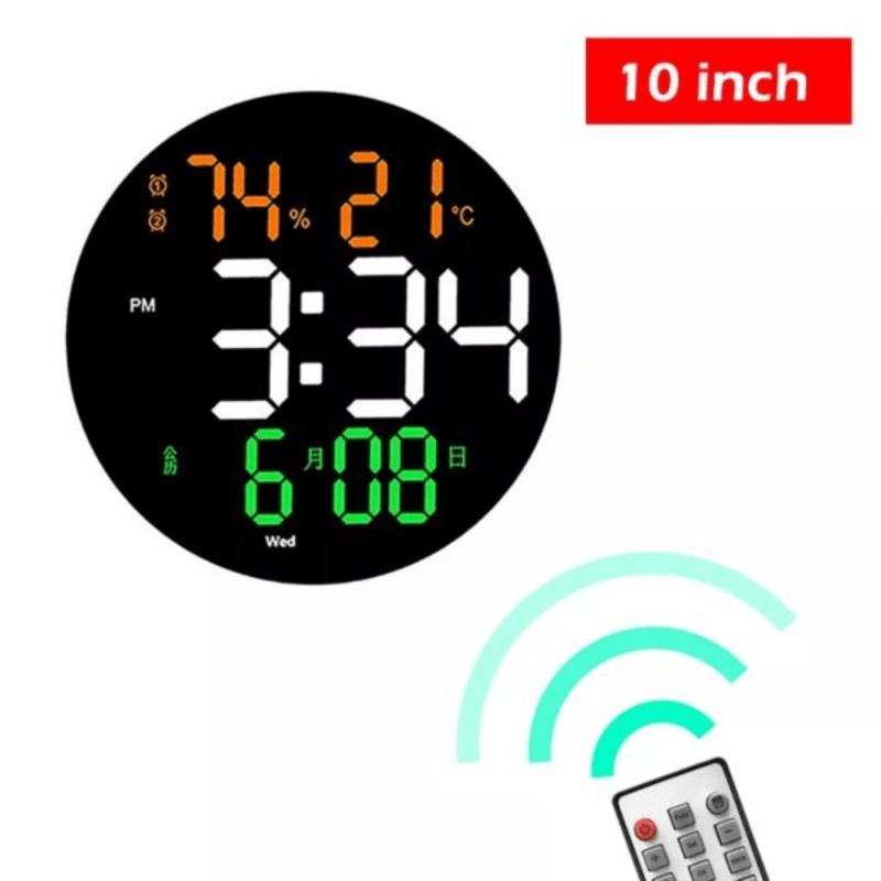 Digital wall clock