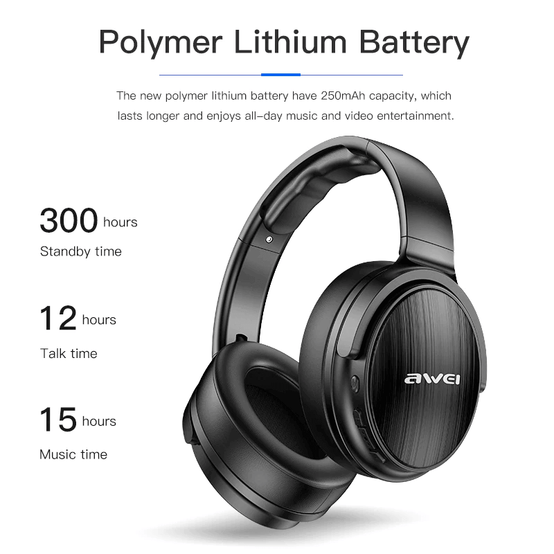 Awei a780bl wireless bluetooth 5.0 headphones headset
