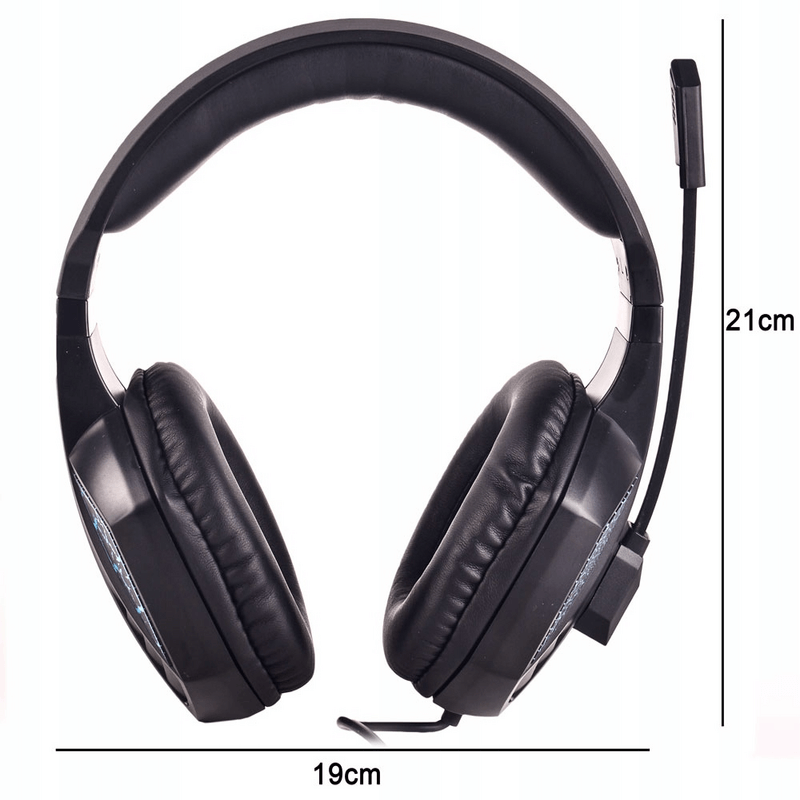 Ps480 classic gaming headset with a led microphone