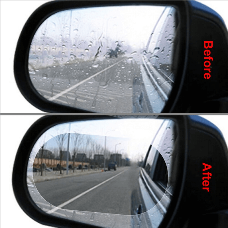 Car anti mist film anti fog rearview mirror protective film