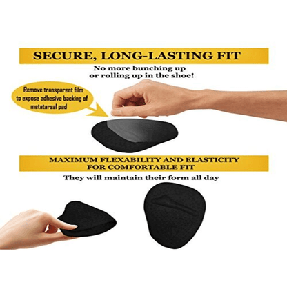 2 pair women shoes half cushion foot pain relief insoles pad