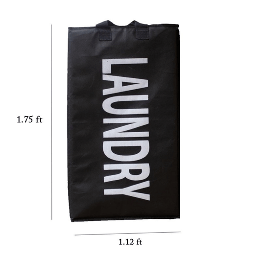 Extra large foldable foamic laundry basket