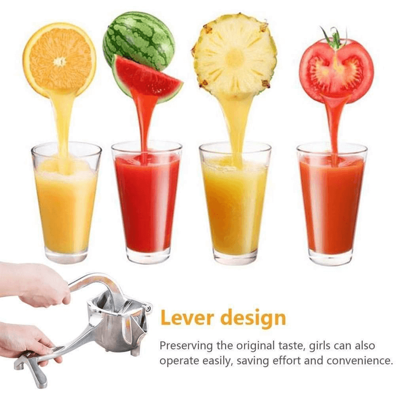 Aluminum alloy manual fruit juicer