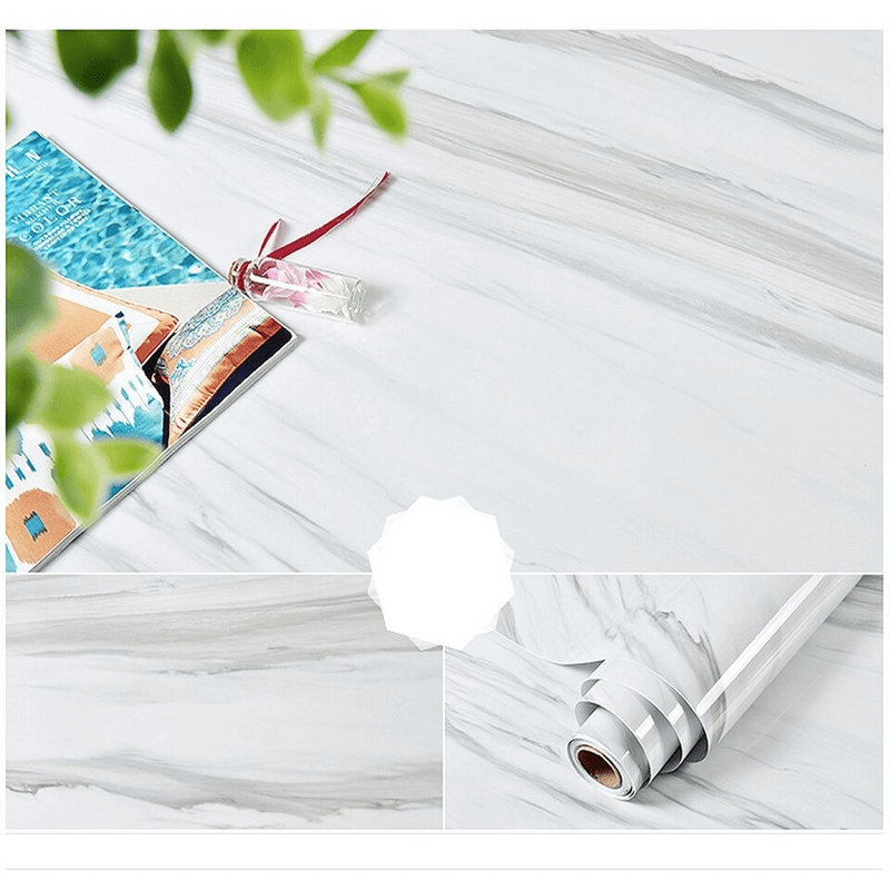 Marble mural pvc waterproof vinyl self-adhesive stickers