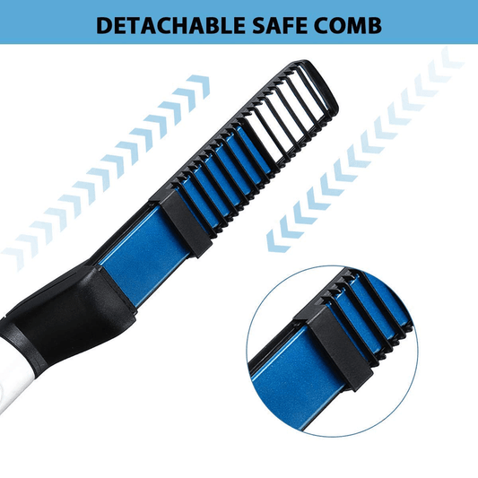 Beard straightener for men