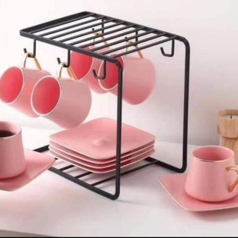 Iron Plate And Mug Stand