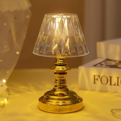 Diamond LED Crystal Table Lamp