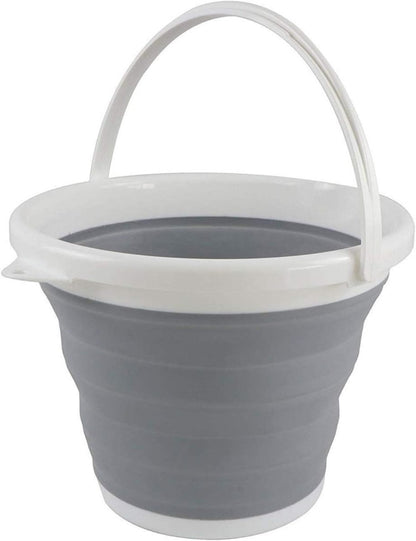 Silicone folding bucket