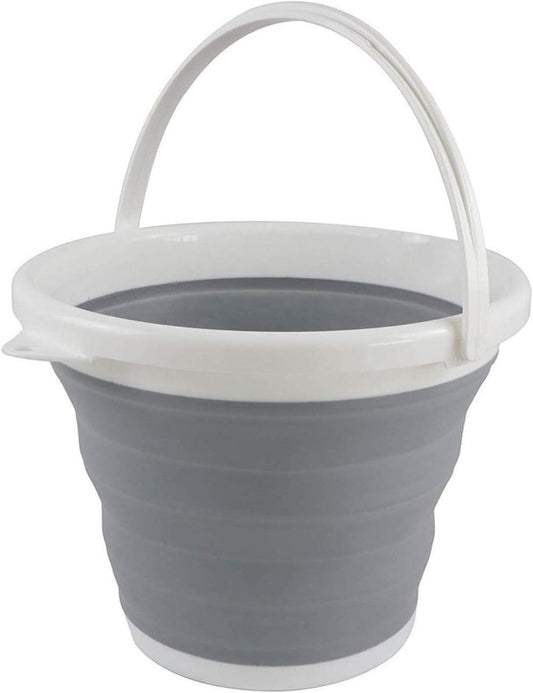 Silicone folding bucket 