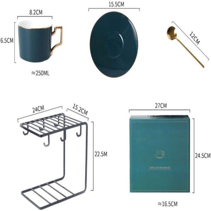 Iron Plate And Mug Stand