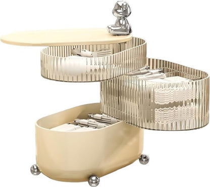 Rotating jewelry organizer