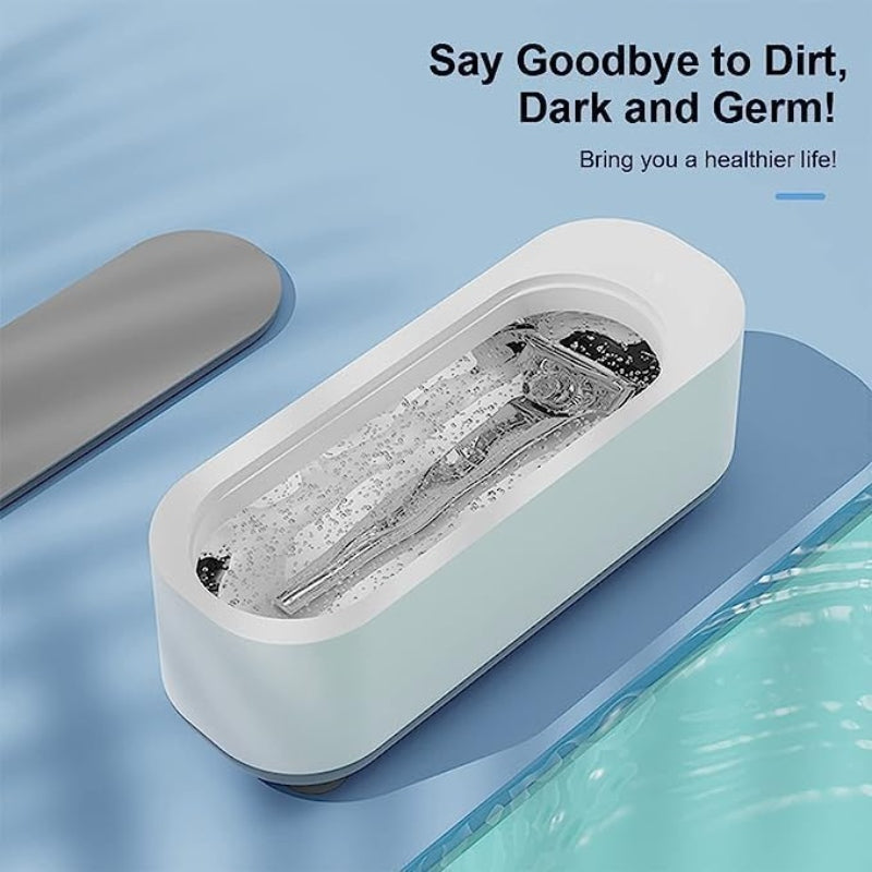Portable Ultrasonic Cleaning Machine Remove Stains Jewelry