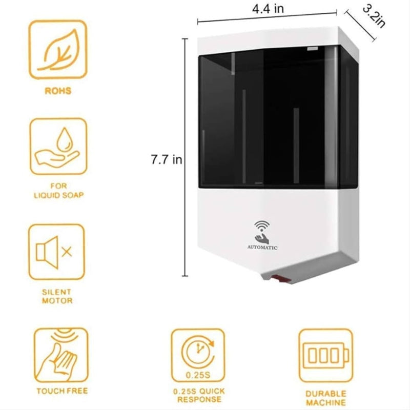 Wall mount automatic soap dispenser