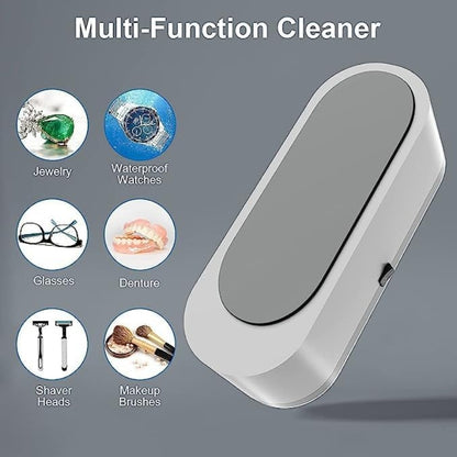 Portable Ultrasonic Cleaning Machine Remove Stains Jewelry