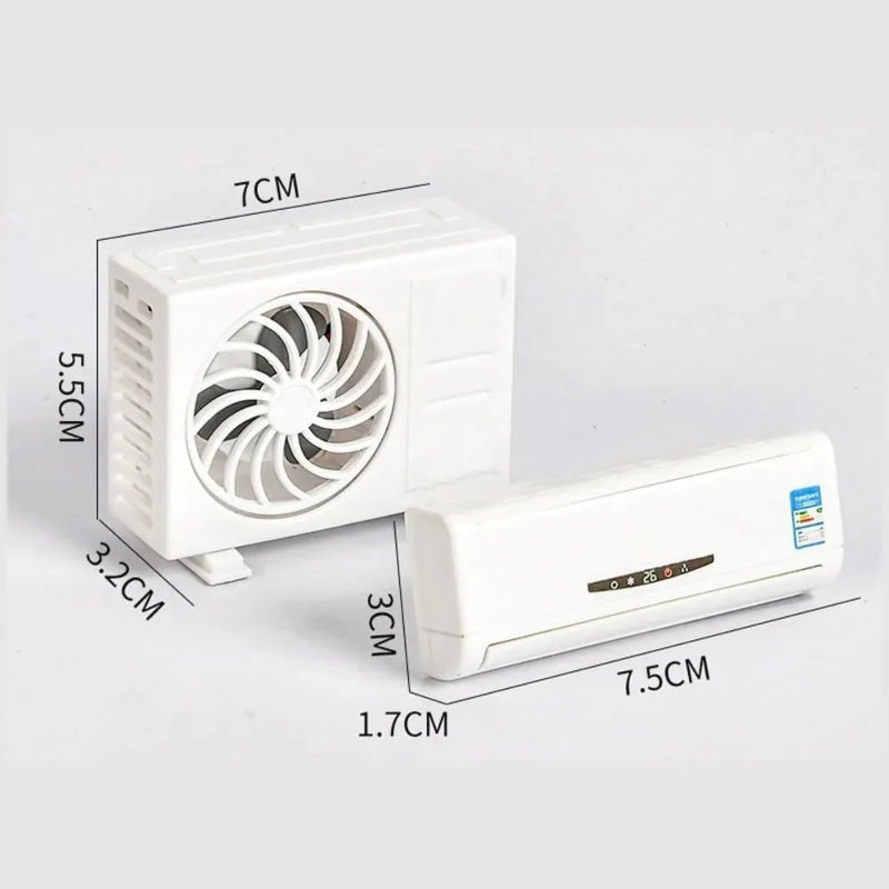 AC design Car Air freshner with a built in Perfume