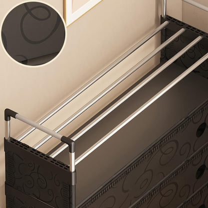 Dust Proof Multifunctional Coat and Shoes Rack