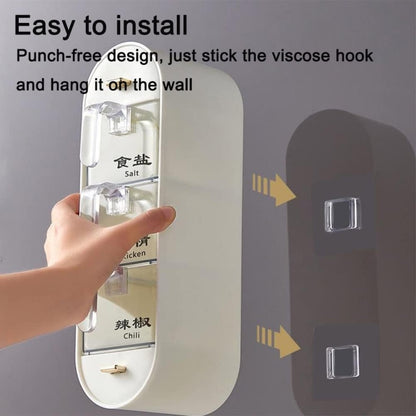 Wall Mounted Spice Organizer 5 Layer