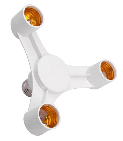 E27 base socket splitter