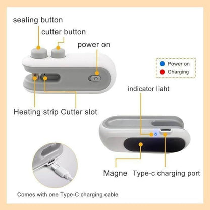 2in1 Portable Sealing Machine
