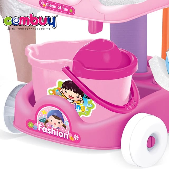 Kids cleaning trolley vacuum cleaner set