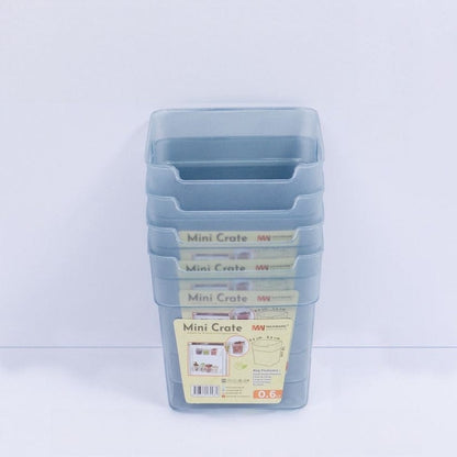 Mini Crate Pack of 4 Storage Solution for All Purposes