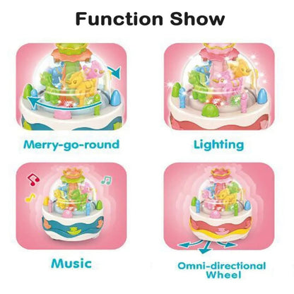 ELECTRIC CAKE TOY WITH LIGHT SOUNDS