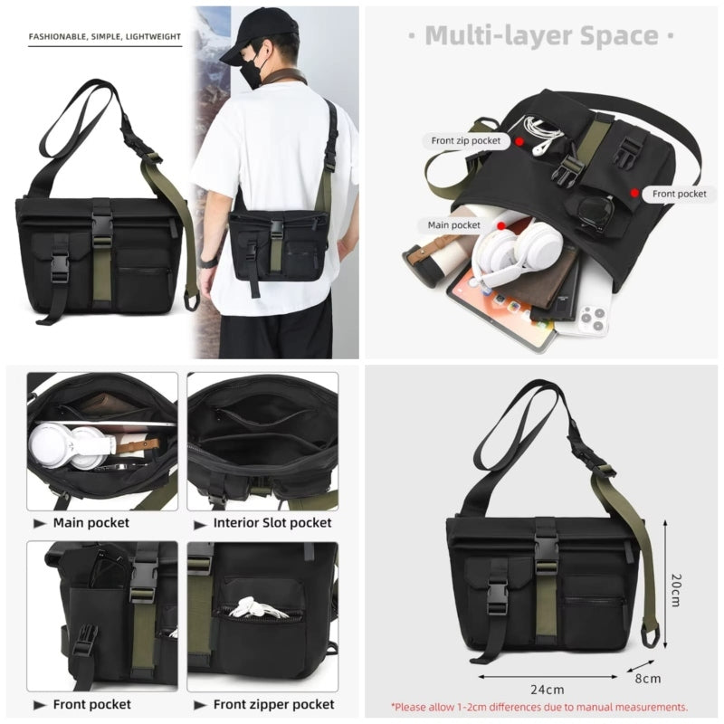 Outdoor Travel Shoulder Bag For Men