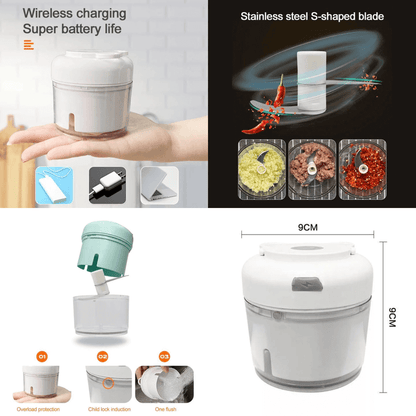 Chargeable usb chopper