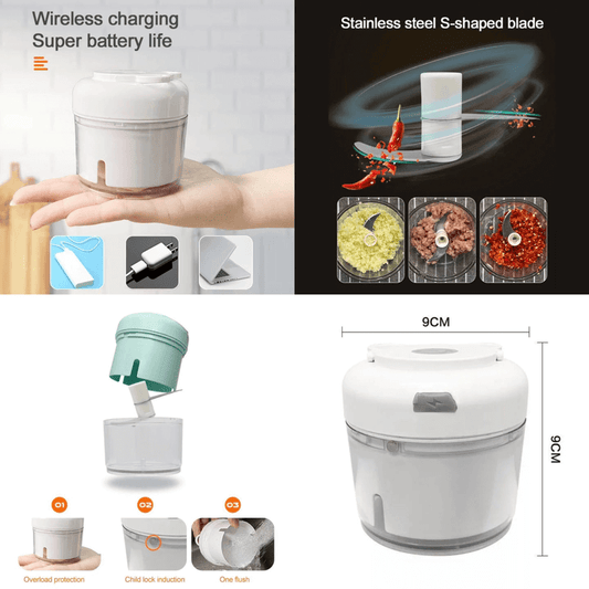 Chargeable usb chopper