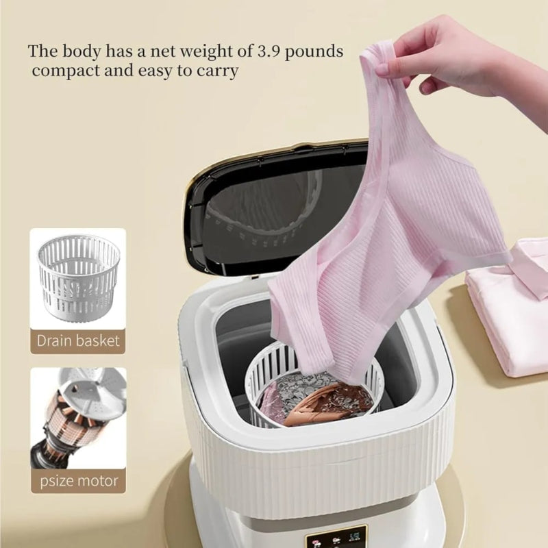 Mini Portable Electric Washing Folding Machine