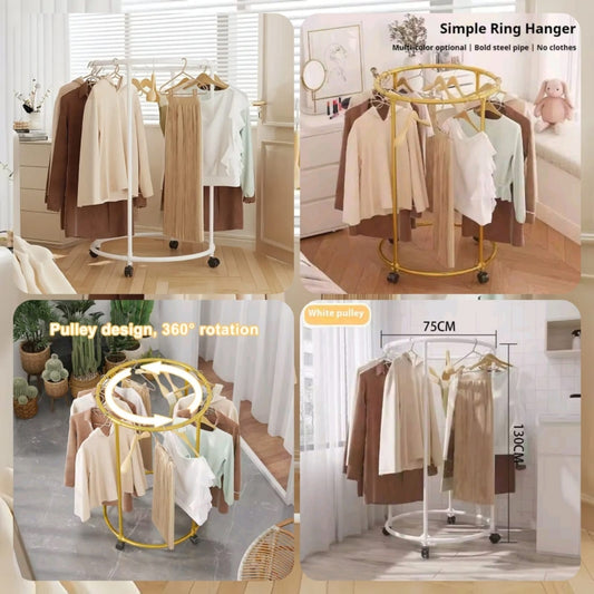 Round Rotateble Coat Hanger