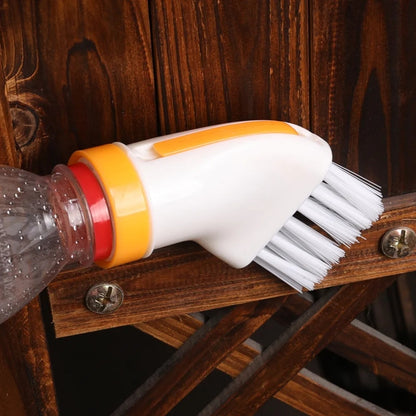 Wet and dry cleaning brush