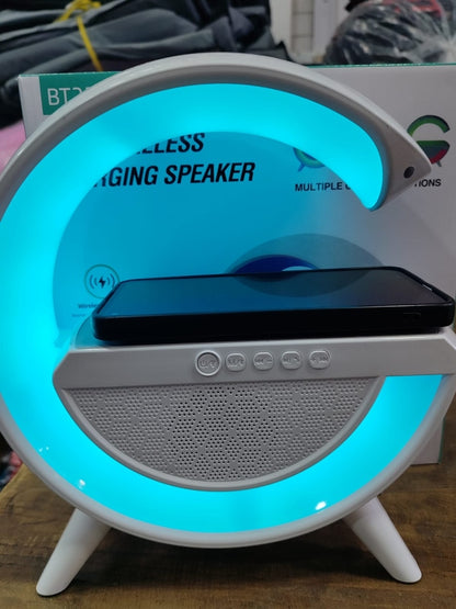 G shaped lamp bt 2301 portable speaker