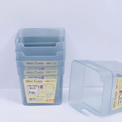 Mini Crate Pack of 4 Storage Solution for All Purposes