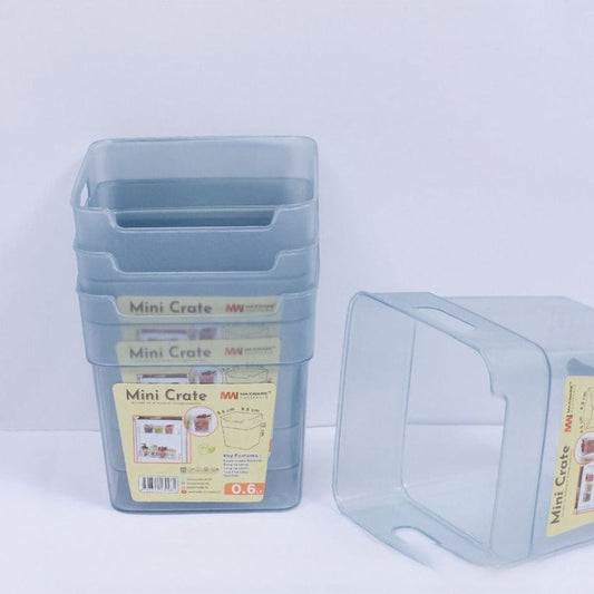Mini Crate Pack of 4 Storage Solution for All Purposes