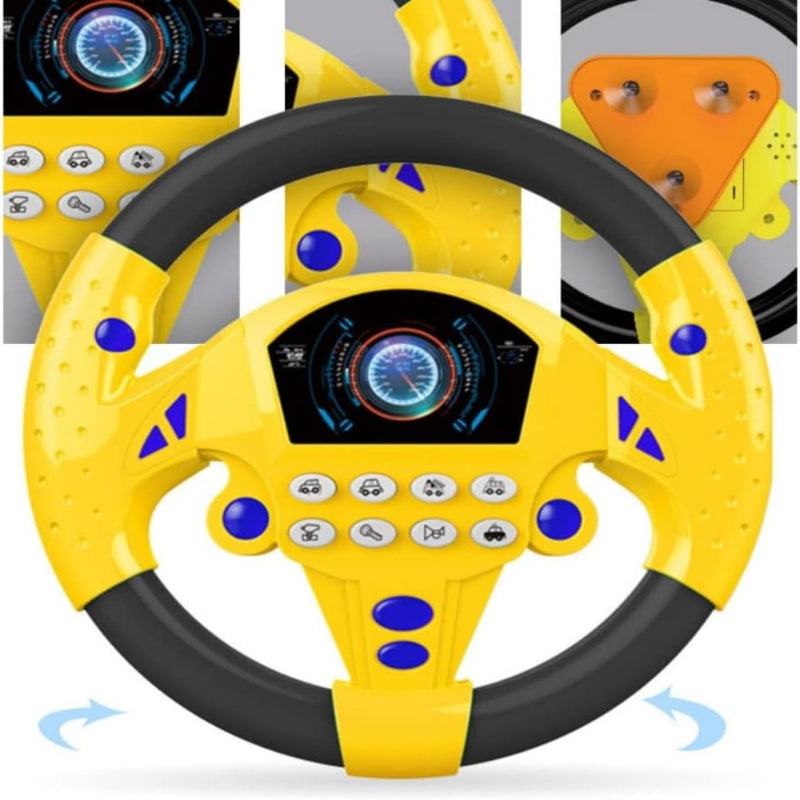 Steering wheel toys for toddlers