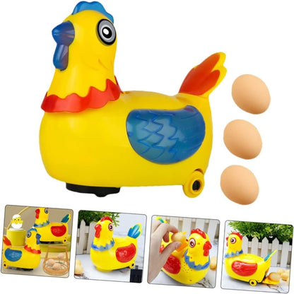 HEN LAY EGG  WITH LIGHT SOUND TOY