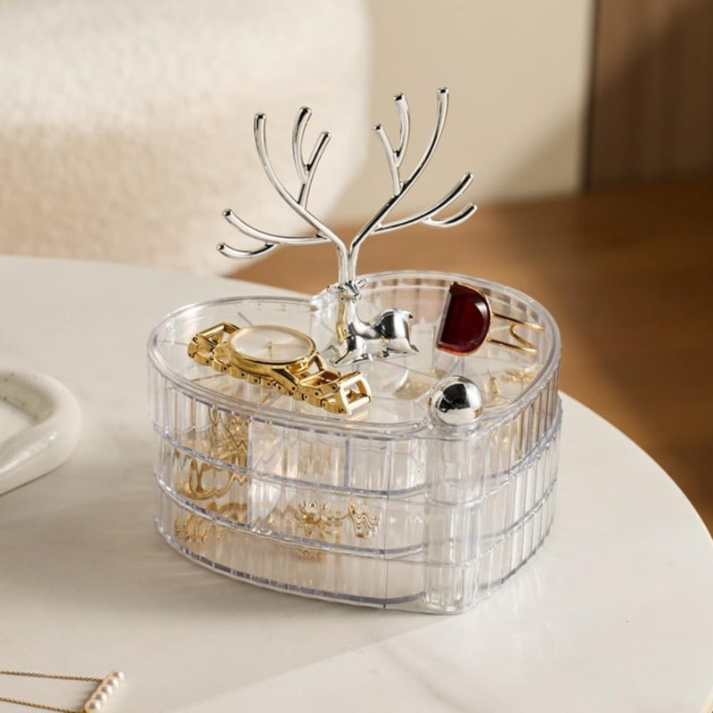 3L Acrylic Deer Jewelry Organizer